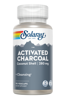 Solaray - Activated Charcoal 280mg — Solaray supplement