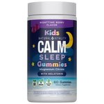 Natural Vitality - CALM Kids Sleep Gummies Magnesium Citrate with Melatonin, Berry — Natural Vitality supplement - view 2