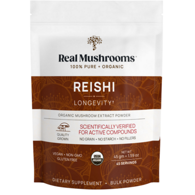 Real Mushrooms - Reishi Mushroom Extract Powder
