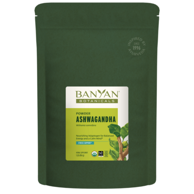 Banyan Botanicals - Ashwagandha Powder (Certified Organic)
