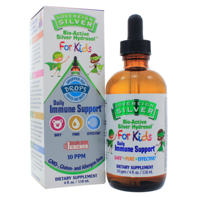 Sovereign Silver - Bio-Active Silver Hydrosol Immune Kids Dropper