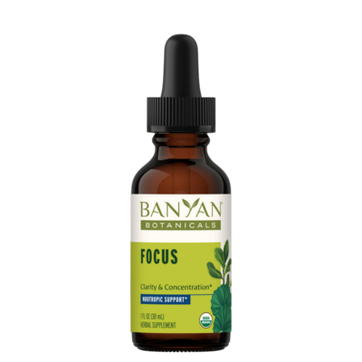 Banyan Botanicals - Focus Liquid Extract, Organic