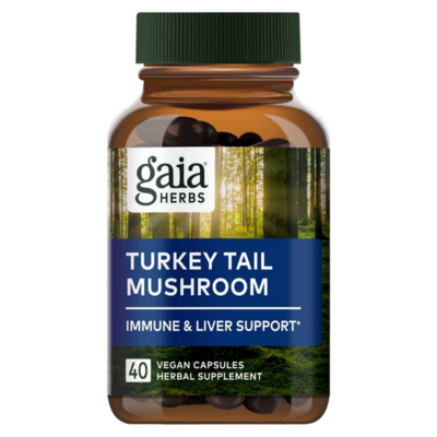 Gaia Herbs - Turkey Tail Mushroom Capsules