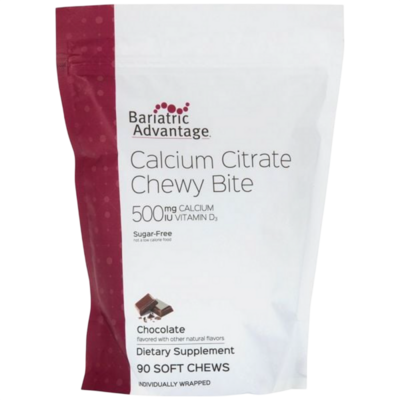 Bariatric Advantage - Calcium Citrate Chewy 500mg Chocolate