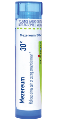 Boiron Homeopathics - Mezereum 30c