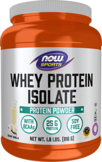 NOW Sports - Whey Protein Isolate Vanilla