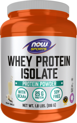 NOW Sports - Whey Protein Isolate Vanilla