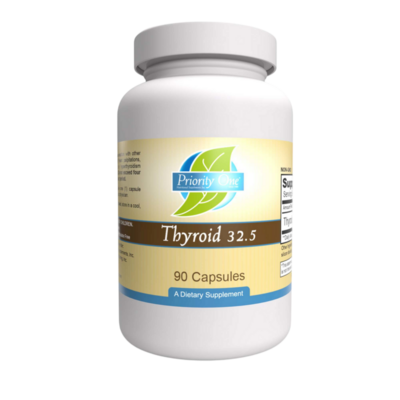 Priority One - Thyroid 32.5mg — Priority One supplement