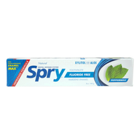 Xlear - Peppermint Xylitol Toothpaste, Fluoride-Free
