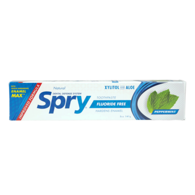 Xlear - Peppermint Xylitol Toothpaste, Fluoride-Free