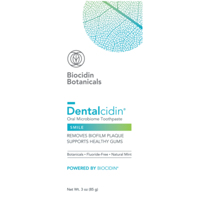 Biocidin Botanicals - Dentalcidin Oral Microbiome Toothpaste with Biocidin