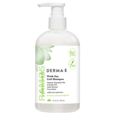 DermaE Natural Bodycare - Ramos Wash Day Curl Shampoo