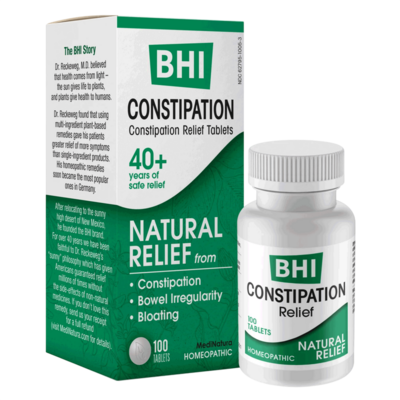 BHI Homeopathics/Medinatura - BHI Constipation