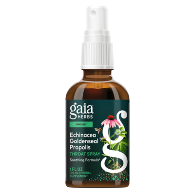 Gaia Herbs - Echinacea/Gold Propolis Throat Spray