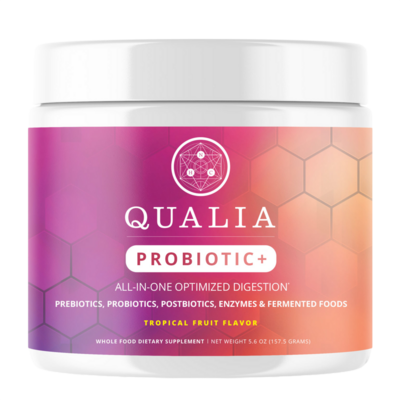 Qualia Life Sciences - Qualia Probiotic+, Tropical Fruit Flavor