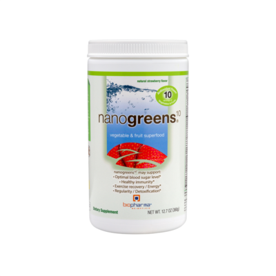 BioPharma Scientific - NanoGreens10 Strawberry