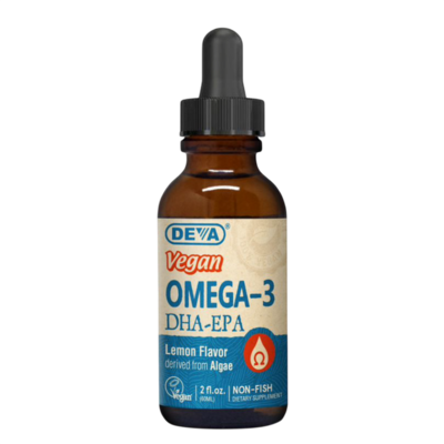 Deva Nutrition - Vegan Liquid DHA-EPA (Lemon Flvr)
