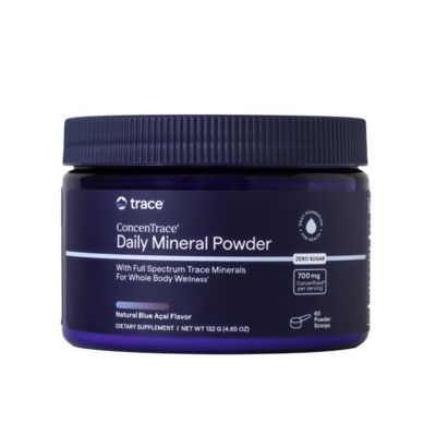 Trace Minerals Research - ConcenTrace Daily Mineral Powder - Blue Acai