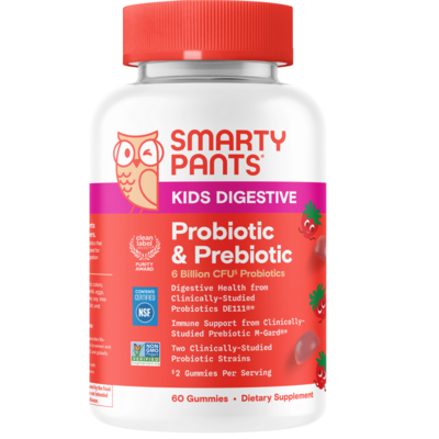 SmartyPants Vitamins - Kids Probiotic Complete Strawberry Creme