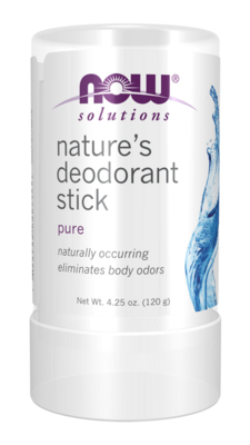 NOW/Personal Care - Nature's Deodorant Stick (Stone)