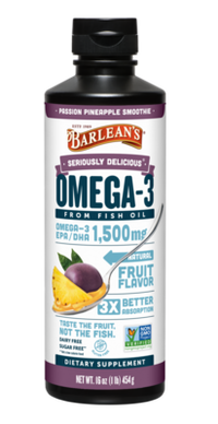 Barlean's Organic Oils - Seriously Delicious High Potency Passion Pineapple Smoothie