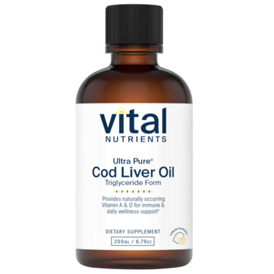Vital Nutrients - Ultra Pure® Cod Liver Oil — Vital Nutrients supplement