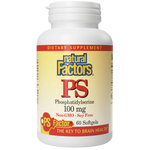 Natural Factors - PS (phosphatidylserine) 100mg — Natural Factors supplement — view 2
