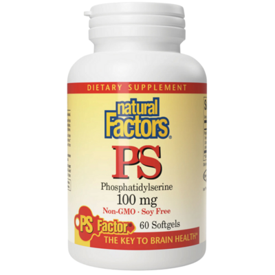Natural Factors - PS (phosphatidylserine) 100mg