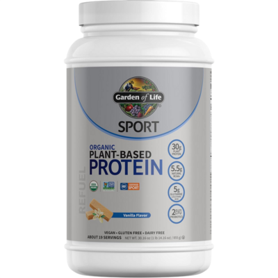 Garden of Life Sport - SPORT Organic Plant-Based Protein, Vanilla