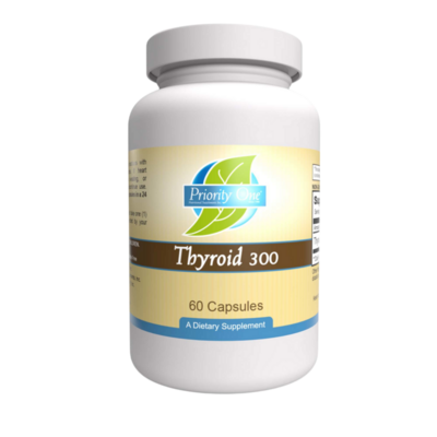 Priority One - Thyroid 300mg — Priority One supplement