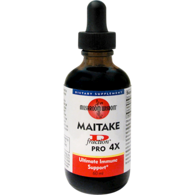 Mushroom Wisdom - Pro Maitake D-Fraction 4X Liquid