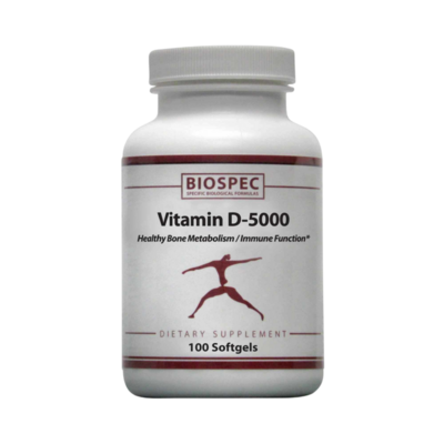Biospec Nutritionals - Vitamin D3 5000