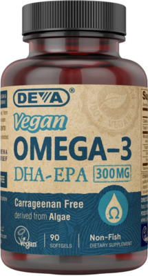 Deva Nutrition - Vegan DHA-EPA 300mg