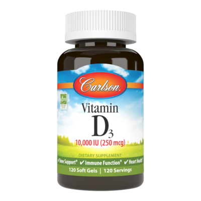 Carlson Labs - Vitamin D3 10,000IU