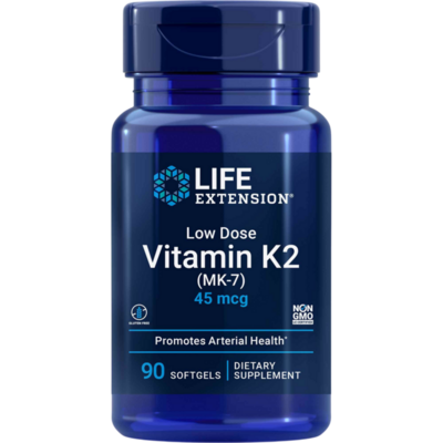 Life Extension - Low-Dose Vitamin K2 Menaquinone-7 (MK-7)