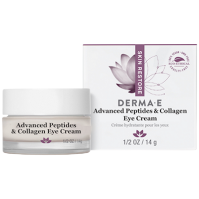 DermaE Natural Bodycare - Advanced Peptides & Collagen Eye Cream