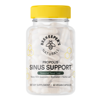 Beekeeper's Naturals - Propolis Sinus Support 60ct