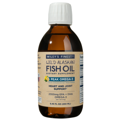 Wileys Finest Fish Oils - Peak Omega-3 Liquid