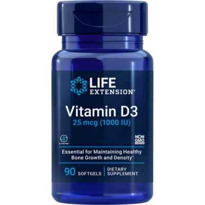 Life Extension - Vitamin D3 1,000IU