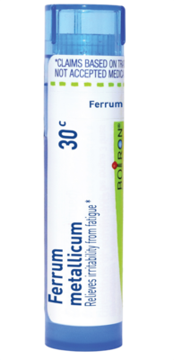 Boiron Homeopathics - Ferrum Metallicum 30c