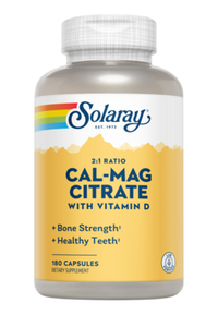 Solaray - Cal Mag D-3 Citrate 2:1