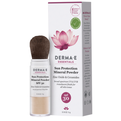 DermaE Natural Bodycare - Sun Protection Mineral Powder SPF 30