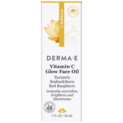 DermaE Natural Bodycare - Vitamin C Glow Face Oil