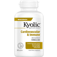 Wakunaga - Kyolic Aged Garlic Extract Formula 200 - Cardiovascular & Immune, Reserve