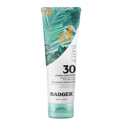 Badger - SPF 30 Daily Mineral Sunscreen Lotion