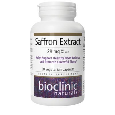 Bioclinic Naturals - Saffron Extract 28mg