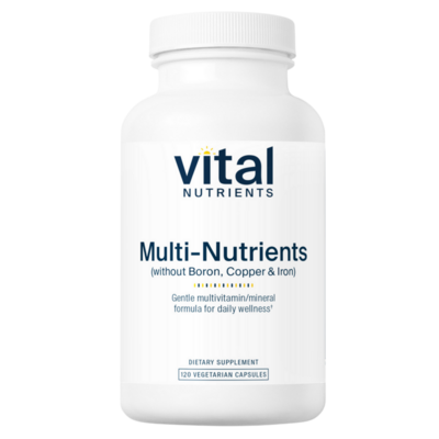 Vital Nutrients - Multi-Nutrients 5 Ultra Antioxidant Formula (Boron, Copper, and Iron Free) — Vital Nutrients supplement