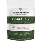 Real Mushrooms - Turkey Tail Mushroom Extract Powder — Real Mushrooms supplement — view 2