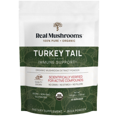 Real Mushrooms - Turkey Tail Mushroom Extract Powder