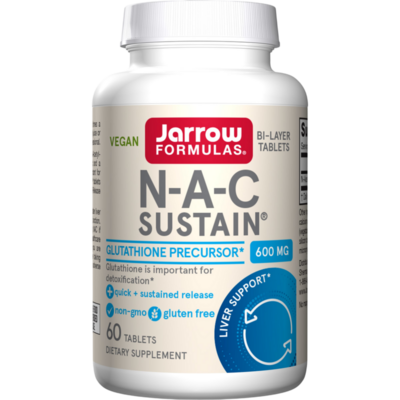 Jarrow Formulas - N-A-C Sustain 600mg